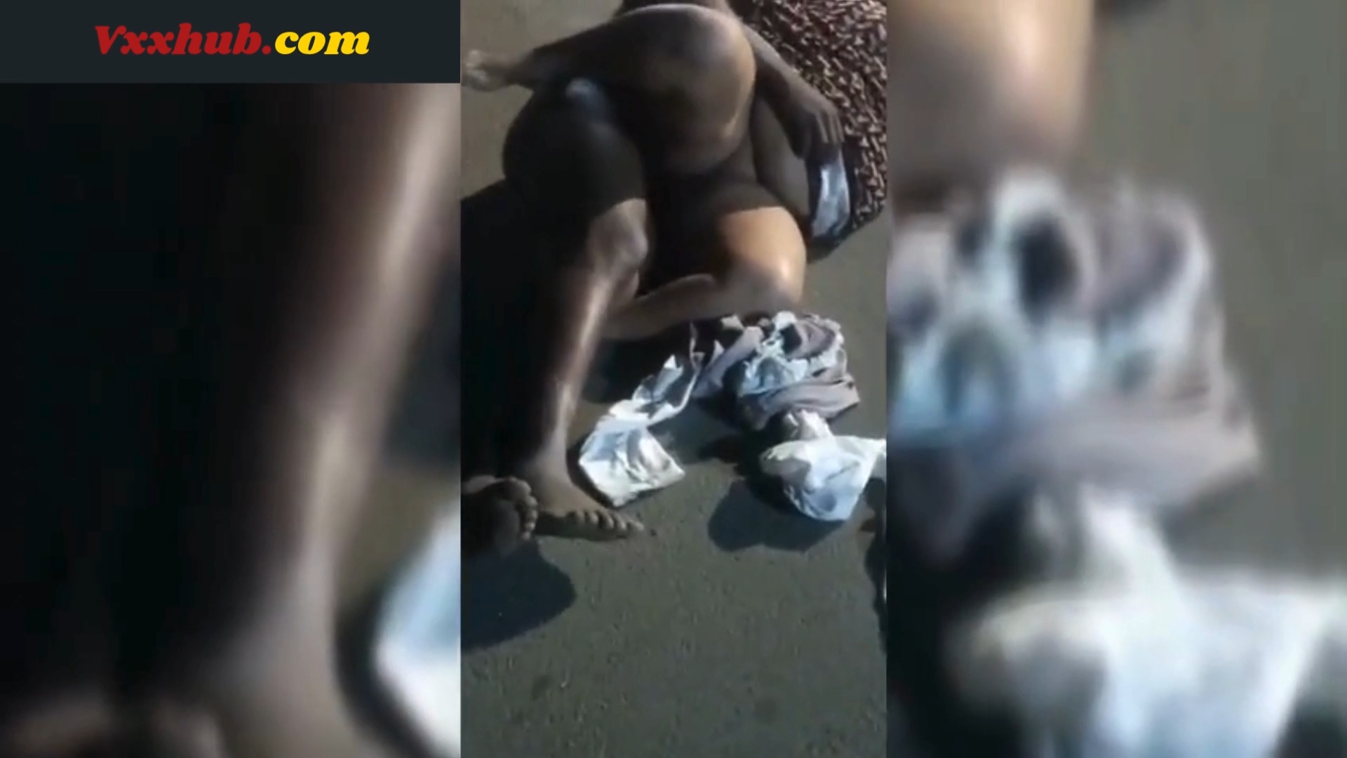 Fucking Drunk Ugadan Woman On The Street