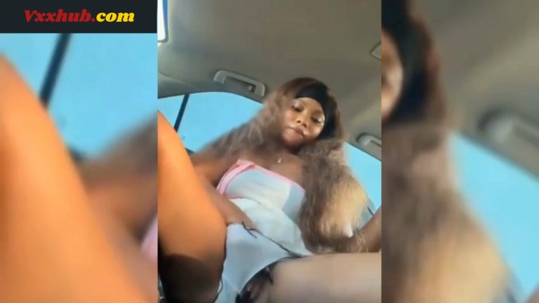 Horny Winnie Having Quick Masturbation In Her Parked Car