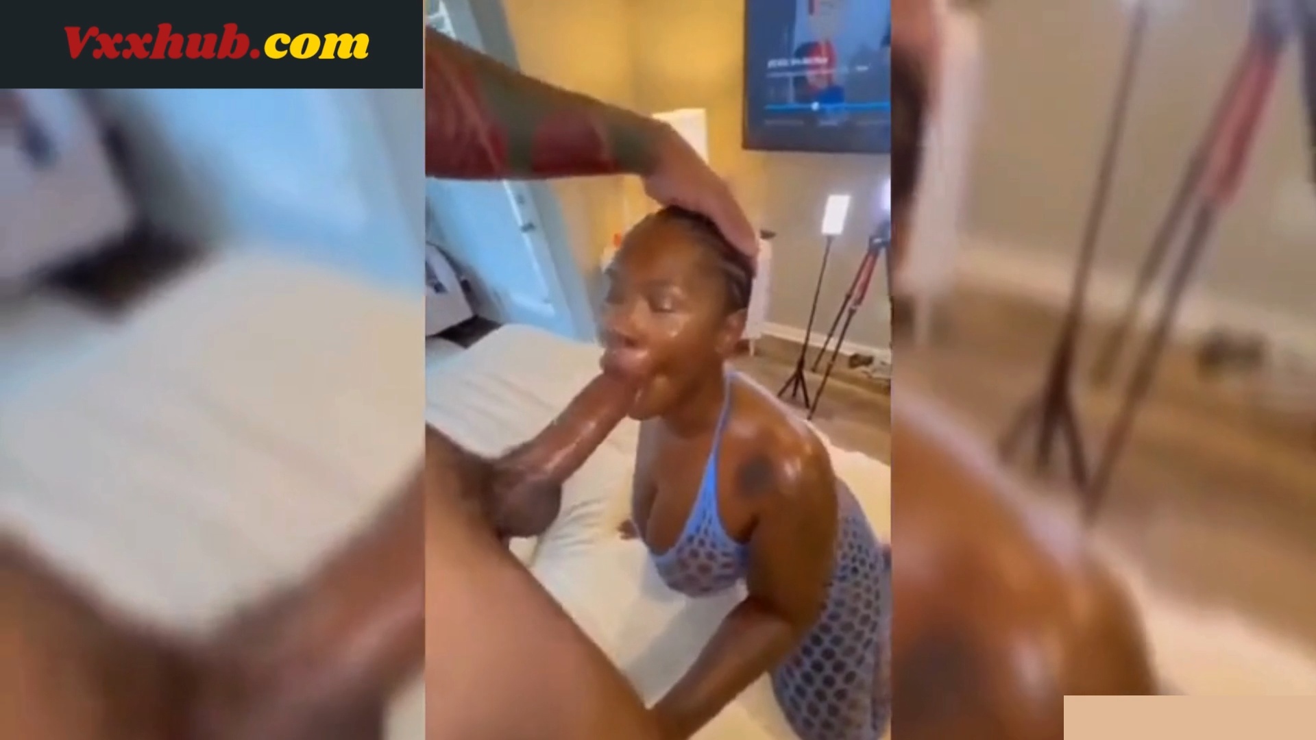 Naughty Ebony Jane Sucks Dick Like a Pro